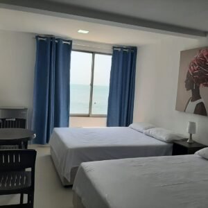 Habitación en el laguito con vista al mar - 4 pax